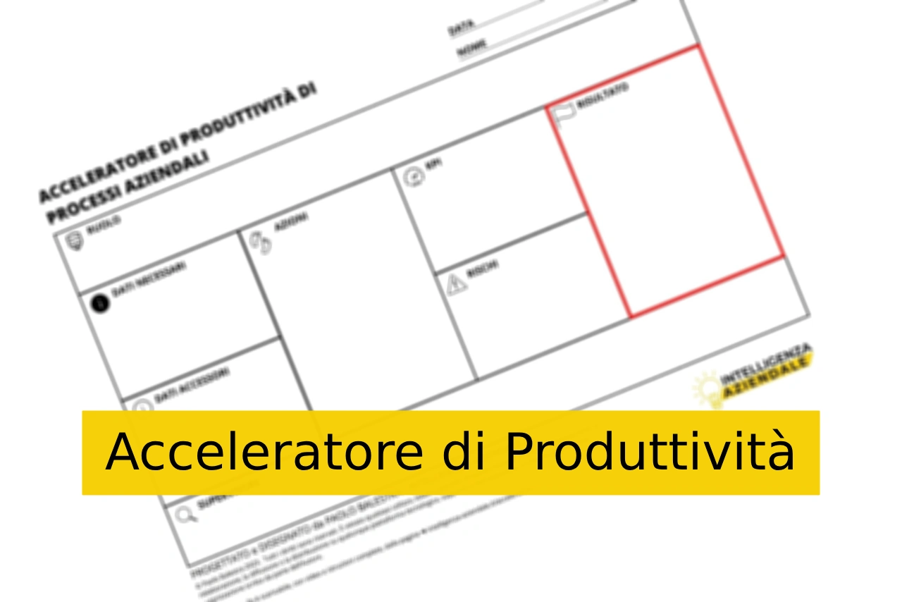 Acceleratore di produttività di processi aziendali