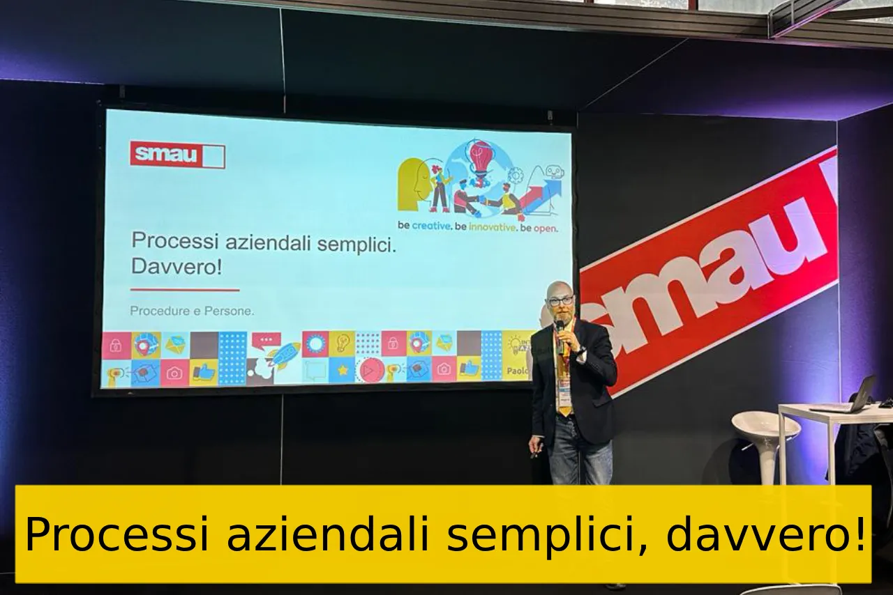 Processi aziendali semplici, davvero! a SMAU 2023
